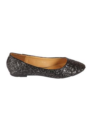 black slip on ballerinas - 15817174 - Standard Image - 2