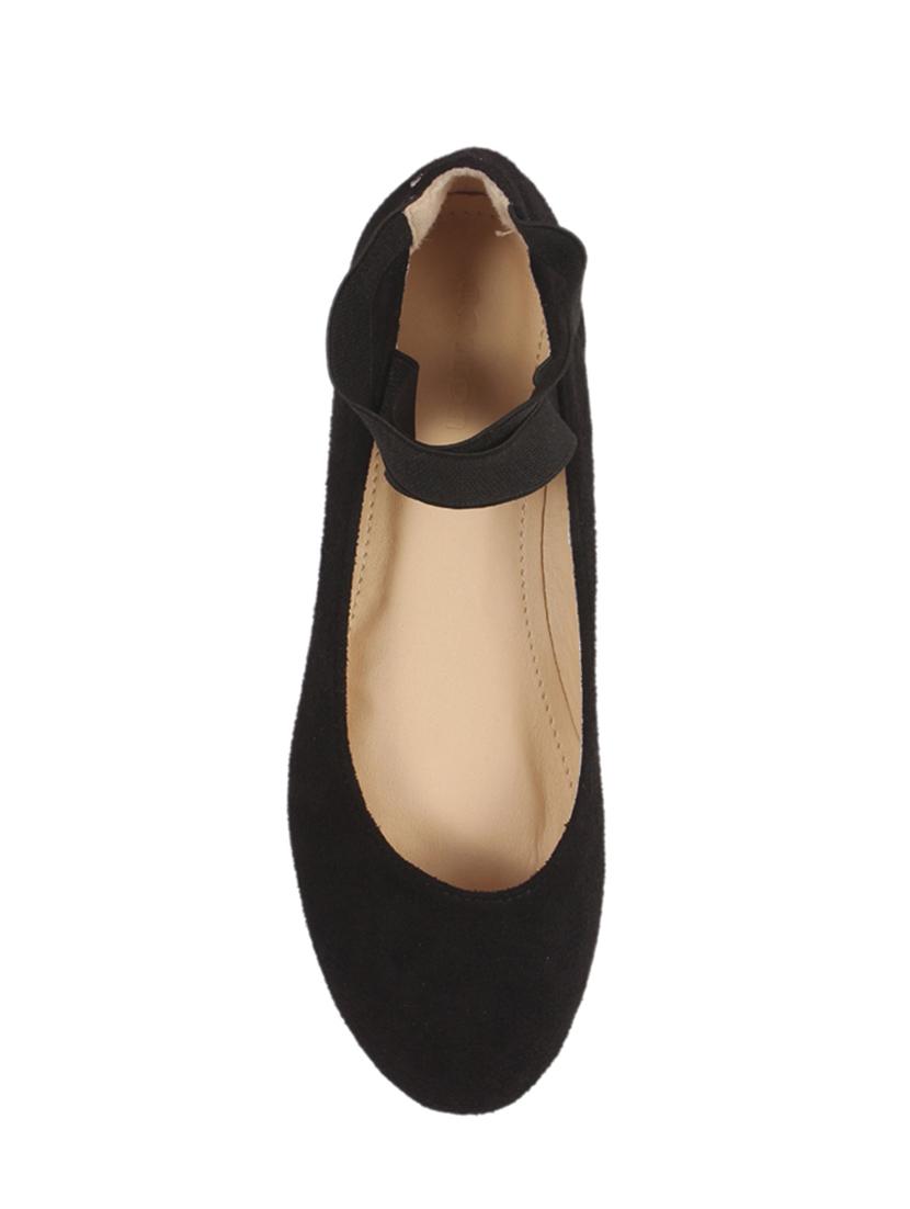 black slip on ballerinas - 15817178 - Zoom Image - 4