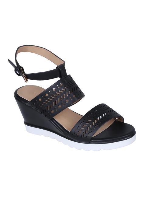 black ankle strap wedges - 15817358 - Standard Image - 1