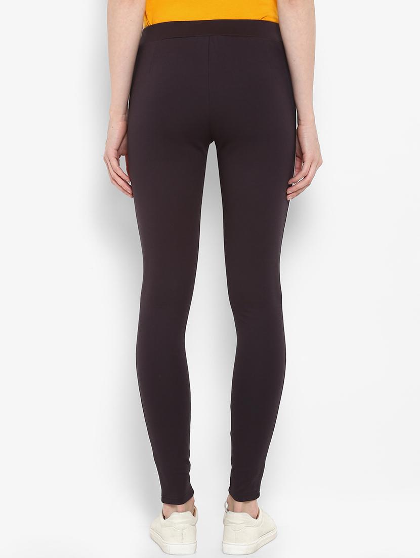 contrast side piping detail jeggings - 15817366 - Zoom Image - 3