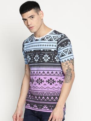 multi colored all over print t-shirt - 15817567 - Standard Image - 2