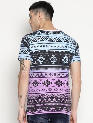 multi colored all over print t-shirt - 15817567 - Standard Image - 3
