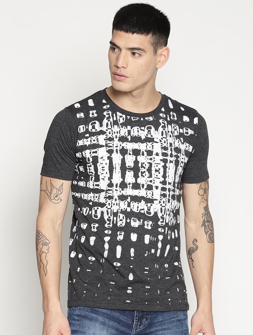 black all over print t-shirt - 15817588 - Zoom Image - 1
