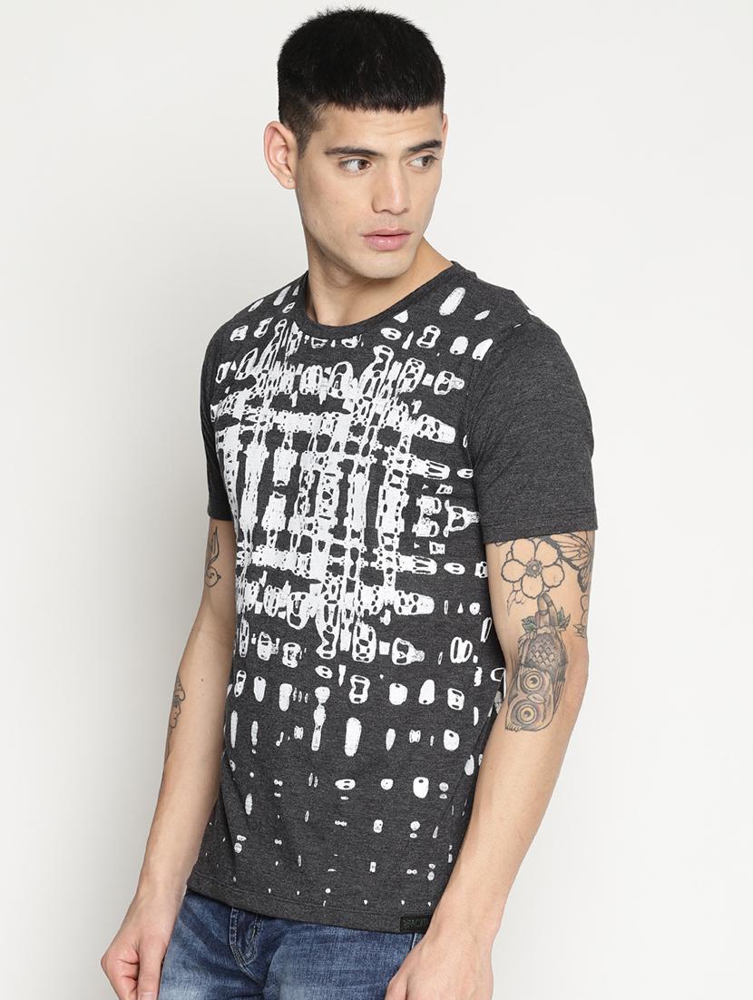 black all over print t-shirt - 15817588 - Zoom Image - 2
