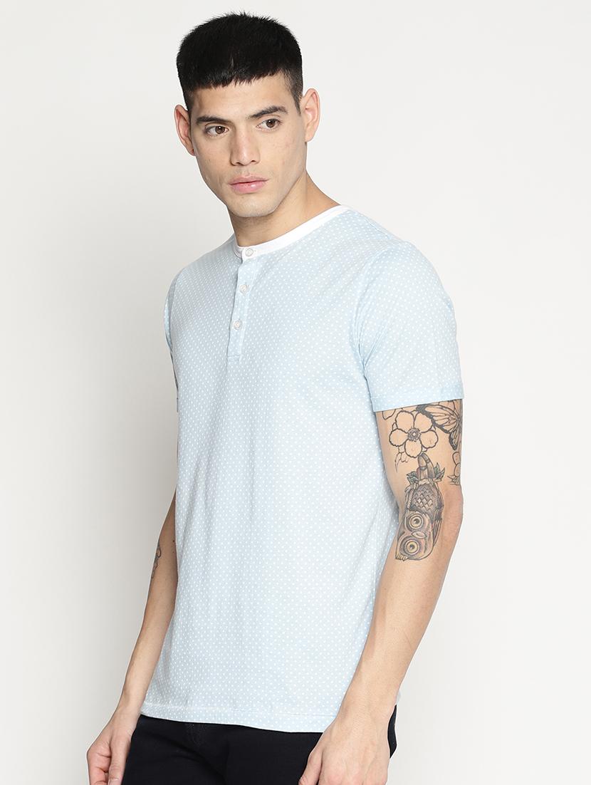 blue all over print t-shirt - 15817597 - Zoom Image - 2