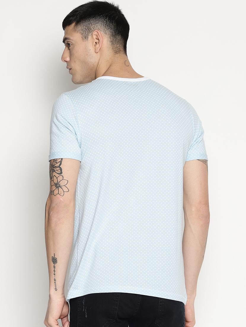 blue all over print t-shirt - 15817597 - Zoom Image - 3