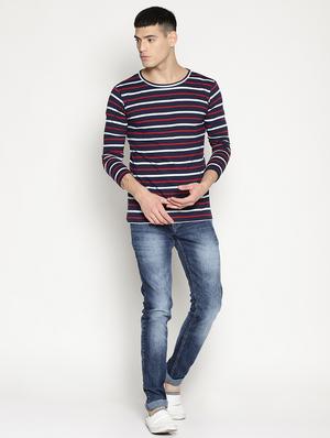 multi colored striped t-shirt - 15817601 - Standard Image - 4