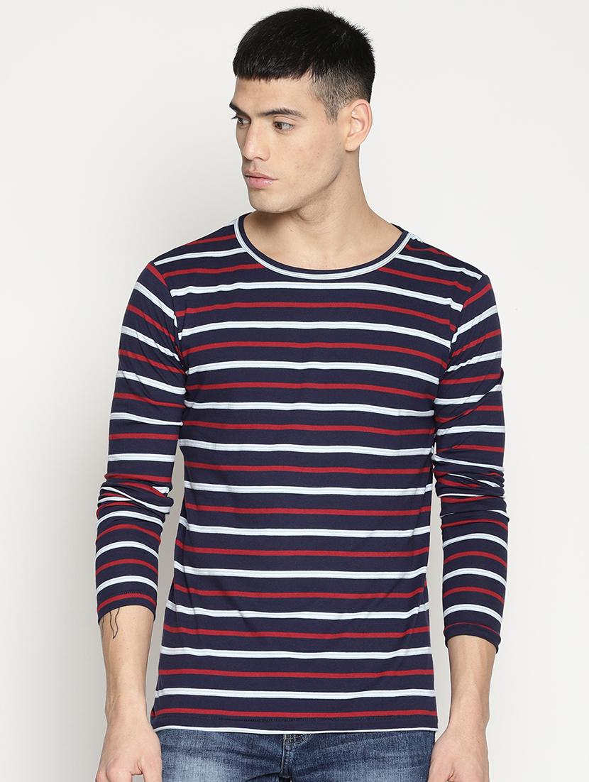 multi colored striped t-shirt - 15817601 - Zoom Image - 1