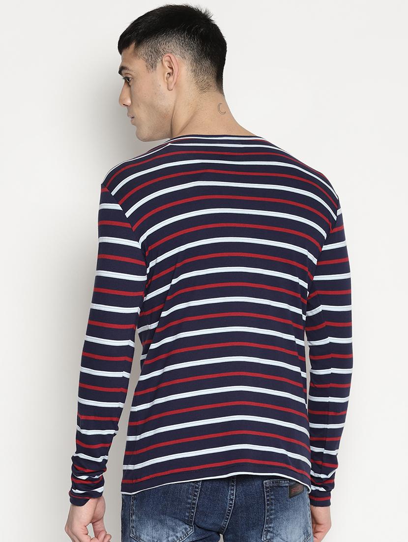 multi colored striped t-shirt - 15817601 - Zoom Image - 3