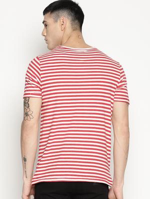 red striped pocket t-shirt - 15817603 - Standard Image - 3