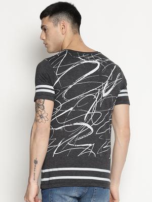 grey all over print t-shirt - 15817611 - Standard Image - 3
