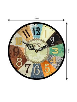 sehaz artworks sicilian_olives printed wall clocks - 15817632 - Standard Image - 3