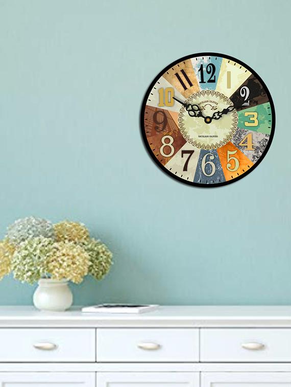 sehaz artworks sicilian_olives printed wall clocks - 15817632 - Zoom Image - 1
