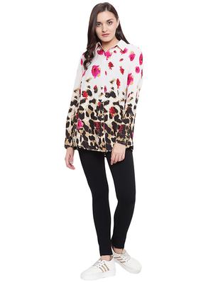 floral animal print shirt - 15818444 - Standard Image - 4