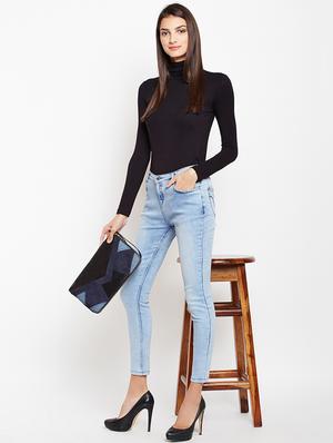 stone washed skinny jeans - 15821437 - Standard Image - 4