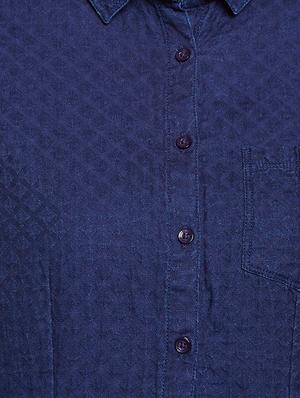 pocket patch curved hem shirt - 15821443 - Standard Image - 5