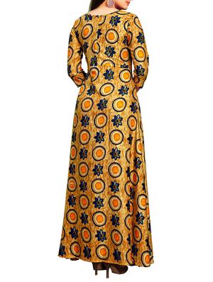 flared printed kurta - 15821547 - Standard Image - 3