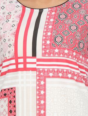 printed straight kurta - 15821880 - Standard Image - 4
