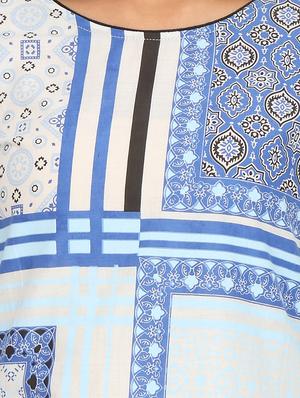 printed straight kurta - 15821881 - Standard Image - 4