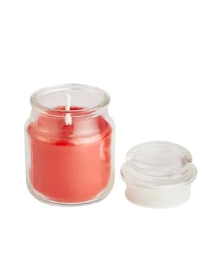 set of 4 scented candles with colored fragrance candles |percy, chelsea, orange, dew | candles for decoration - 15822115 - Standard Image - 4
