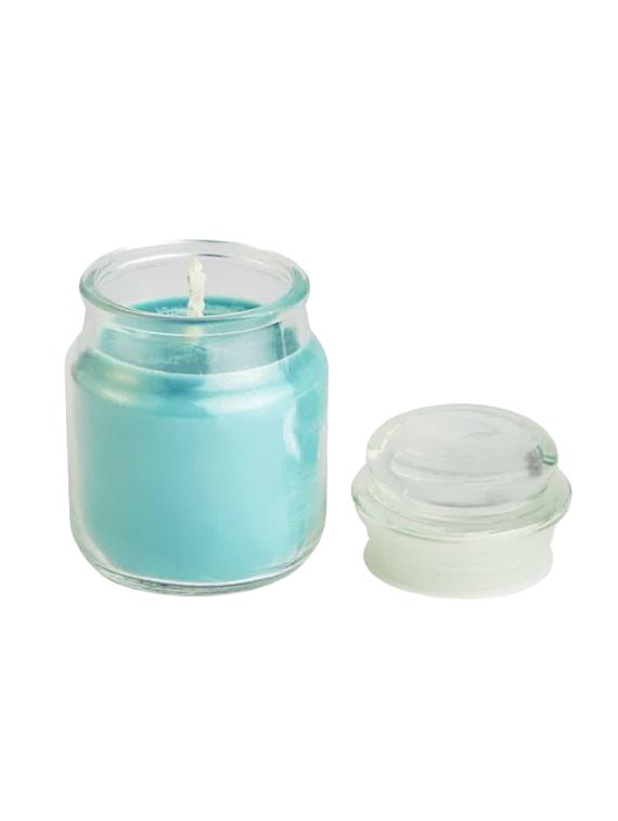 set of 4 scented candles with colored fragrance candles |percy, chelsea, orange, dew | candles for decoration - 15822115 - Zoom Image - 5