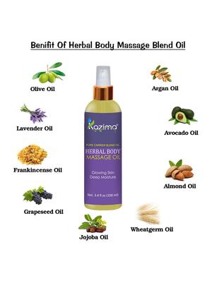 kazima herbal body massage oil - 15822133 - Standard Image - 2