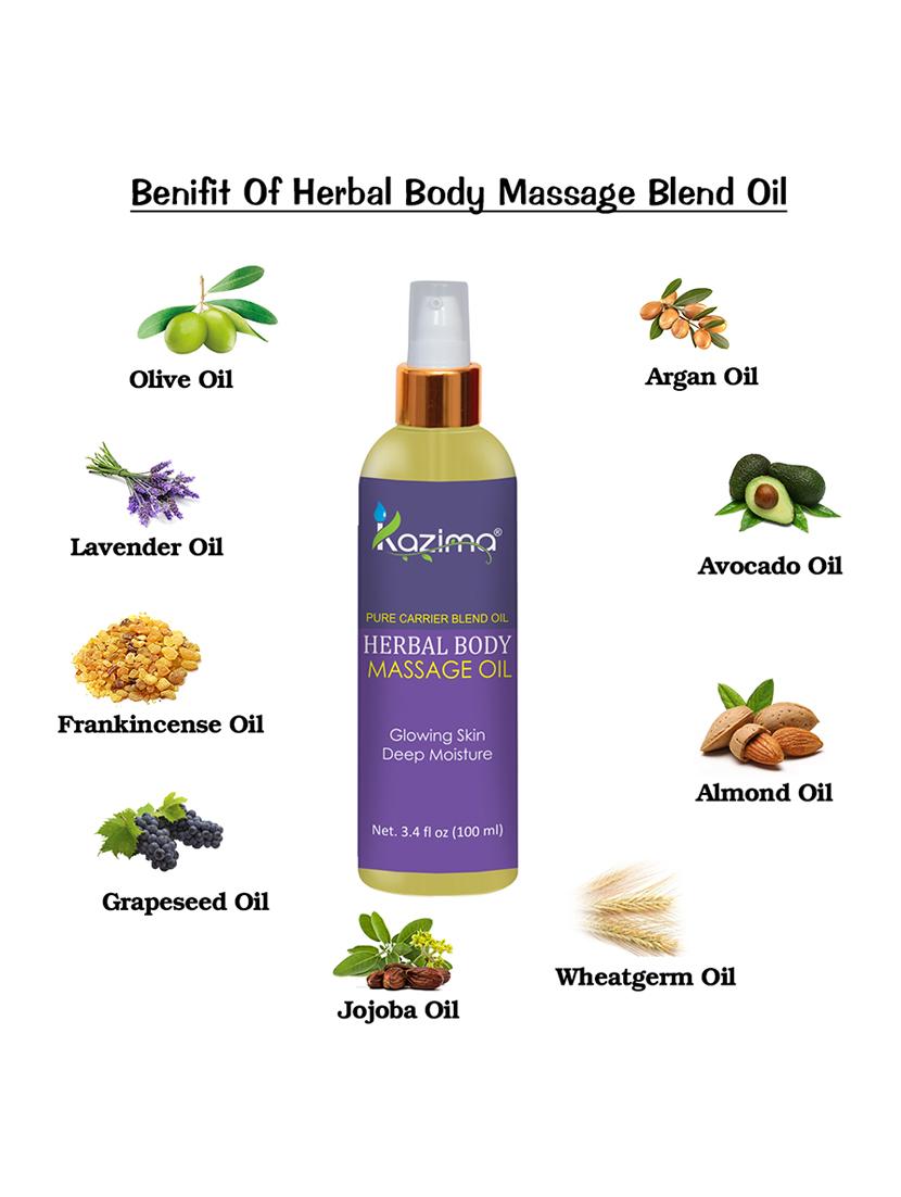 kazima herbal body massage oil - 15822133 - Zoom Image - 2