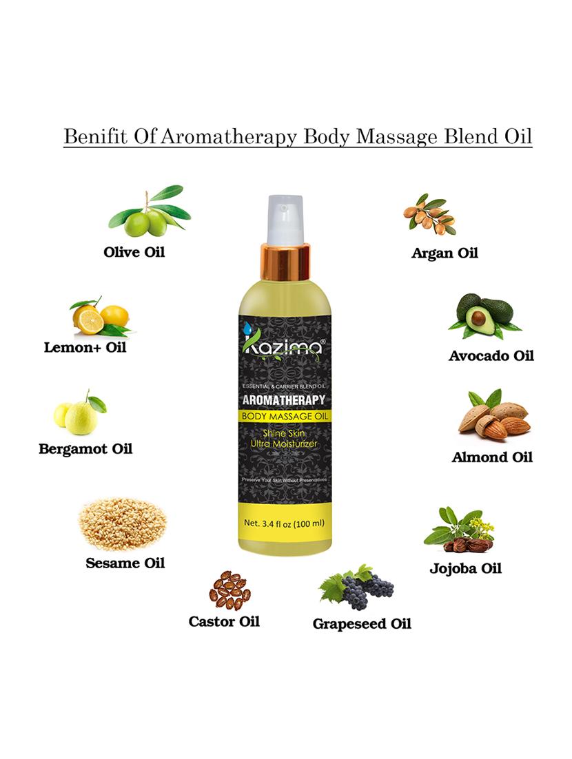 kazima aromatherapy body massage oil - 15822134 - Zoom Image - 2