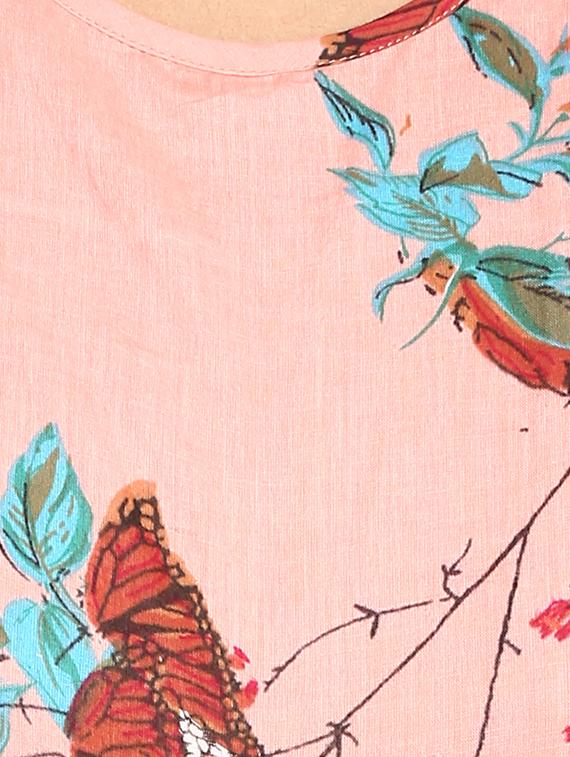 cold shoulder floral jumpsuit - 15822322 - Zoom Image - 5