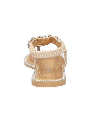 beige t-strap sandals - 15822587 - Standard Image - 3