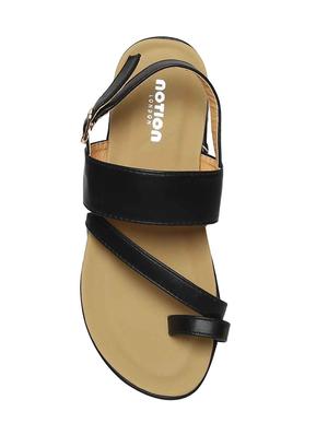 black back strap sandals - 15822589 - Standard Image - 4