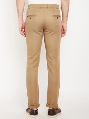 beige cotton chinos - 15822735 - Standard Image - 3