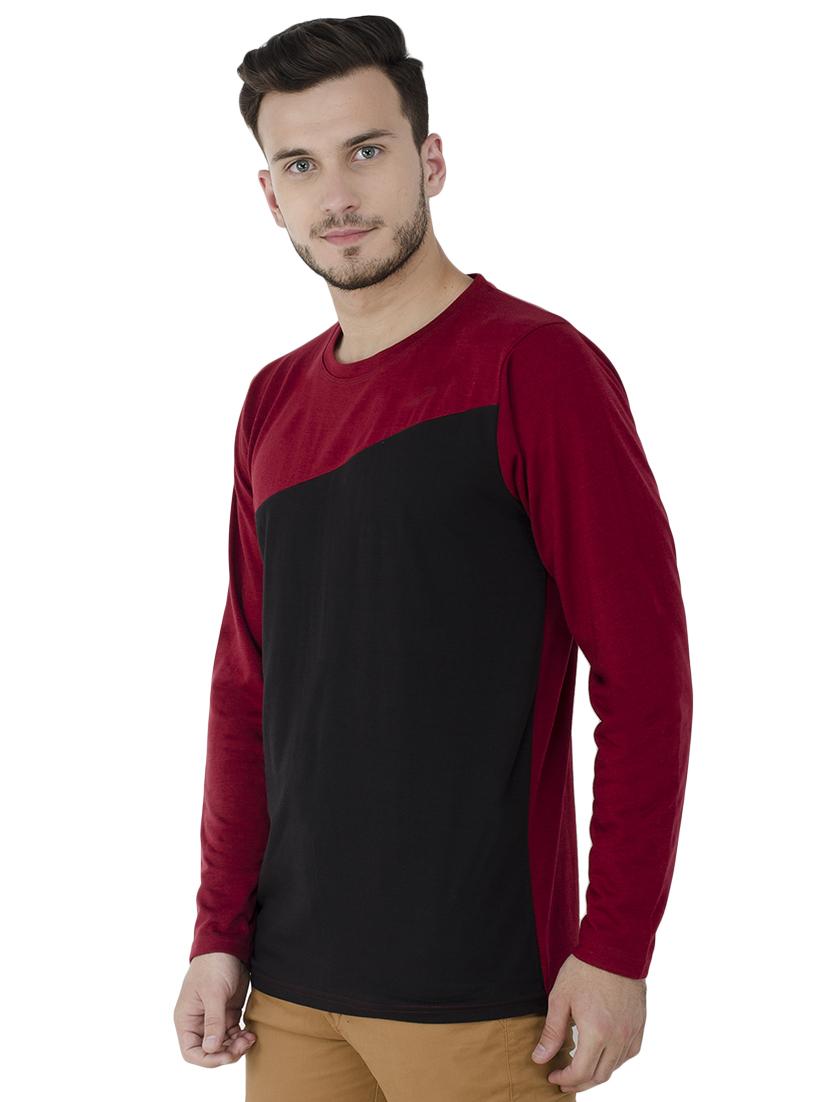 multi colored color block t-shirt - 15822829 - Zoom Image - 2