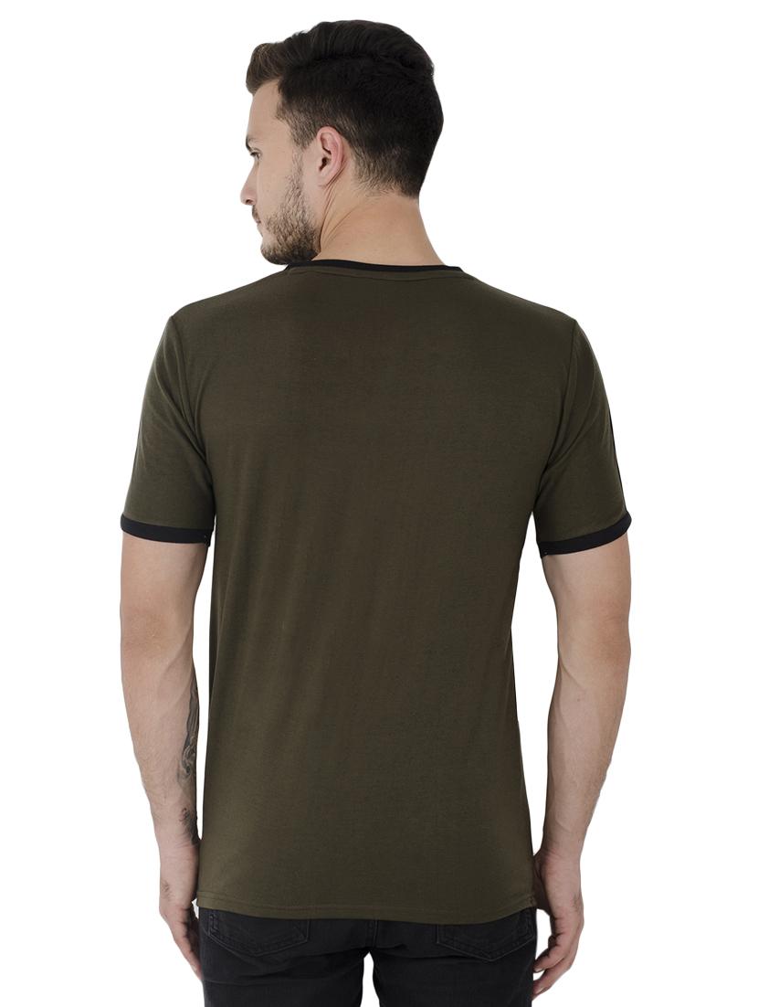 green striped cut & sew t-shirt - 15822842 - Zoom Image - 3