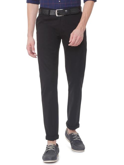 black cotton chinos - 15822913 - Very Small Image - 1