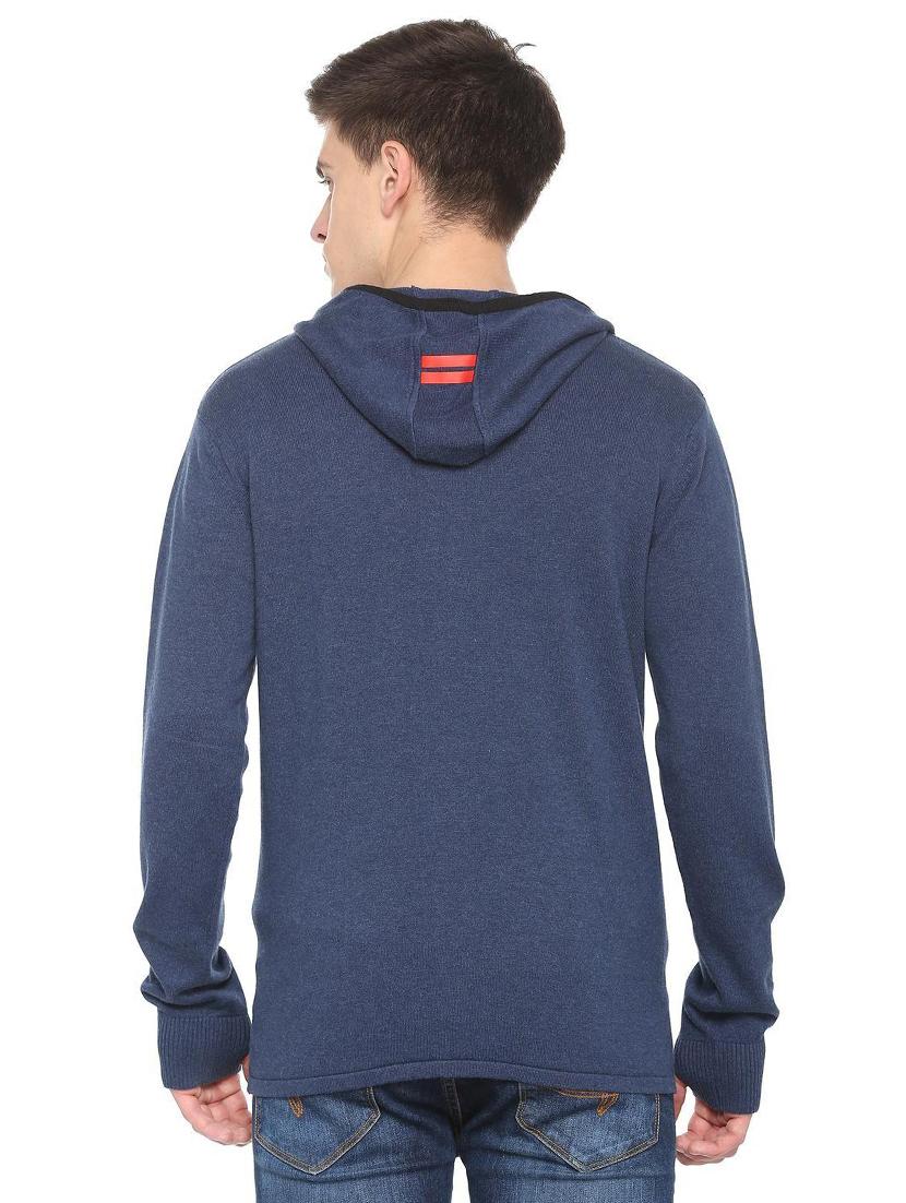 blue cotton pullover - 15823260 - Zoom Image - 2