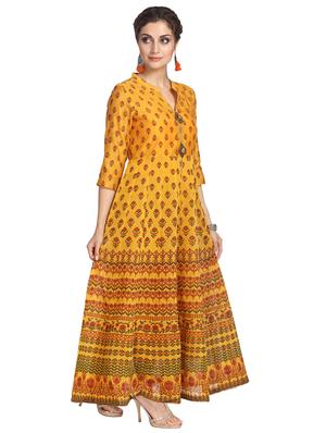 printed anarkali kurta - 15823415 - Standard Image - 2