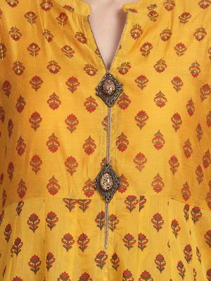 printed anarkali kurta - 15823415 - Standard Image - 4