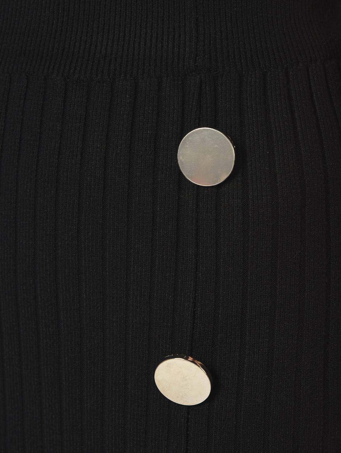 front slit button detail skirt - 15823479 - Zoom Image - 6