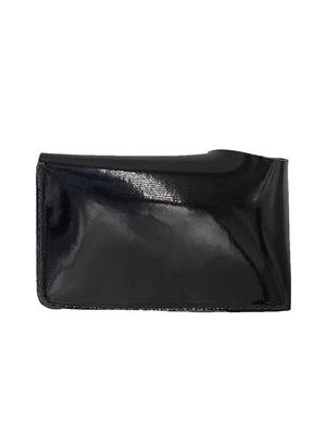 black leatherette wallet - 15823482 - Standard Image - 2
