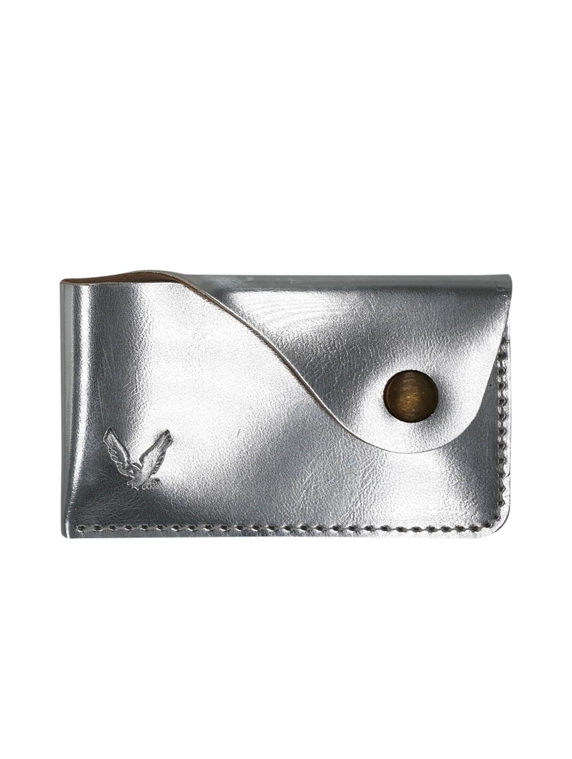 silver leatherette wallet - 15823494 - Zoom Image - 1