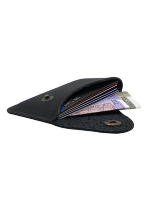 black leatherette wallet - 15823503 - Standard Image - 3