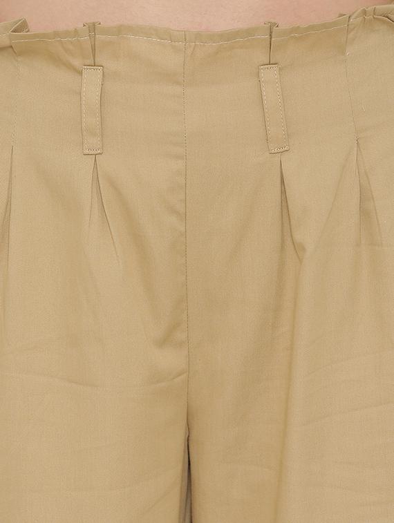 frilled waist pleated trouser - 15824278 - Zoom Image - 5