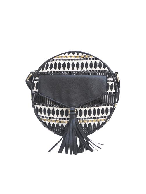 black jute regular sling bag - 15824458 - Standard Image - 1