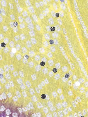 embellished bandhani dupatta - 15824508 - Standard Image - 3