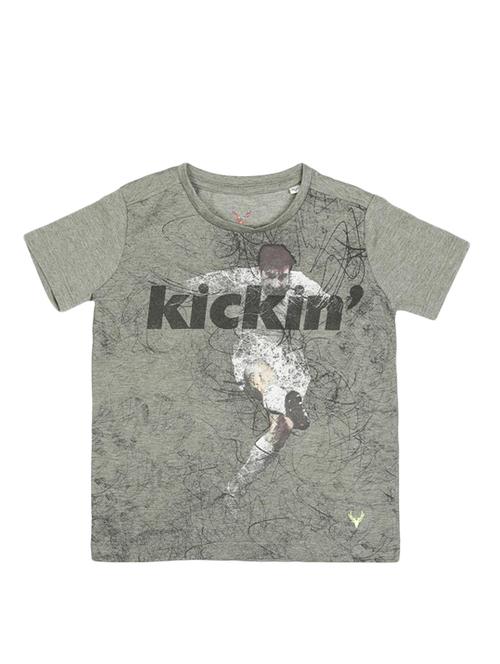 grey cotton blend t-shirt - 15824603 - Standard Image - 1