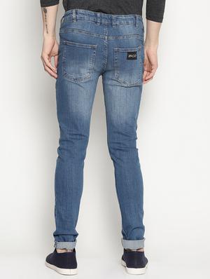 blue denim light washed jeans - 15824720 - Standard Image - 3