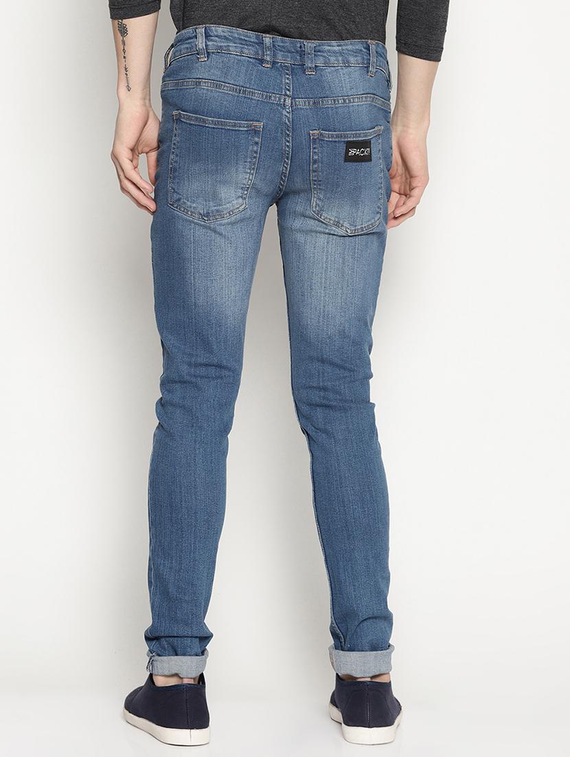 blue denim light washed jeans - 15824720 - Zoom Image - 3