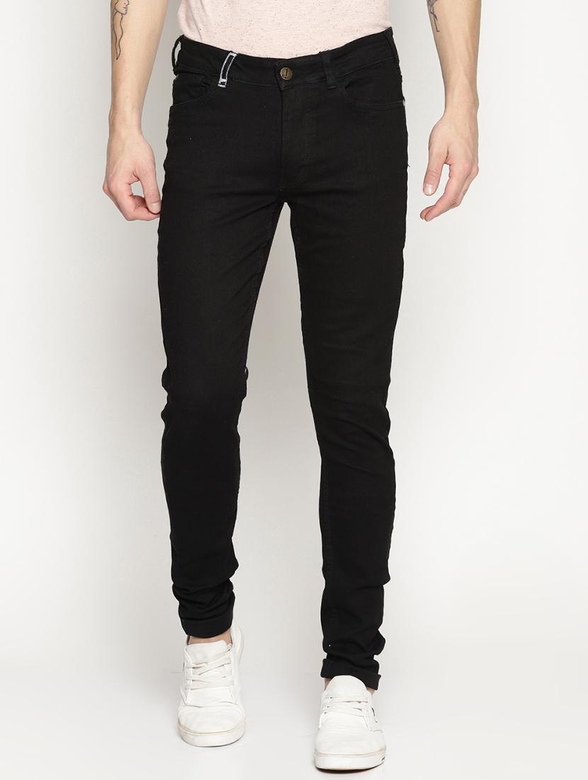 black denim plain jeans - 15824721 - Zoom Image - 1
