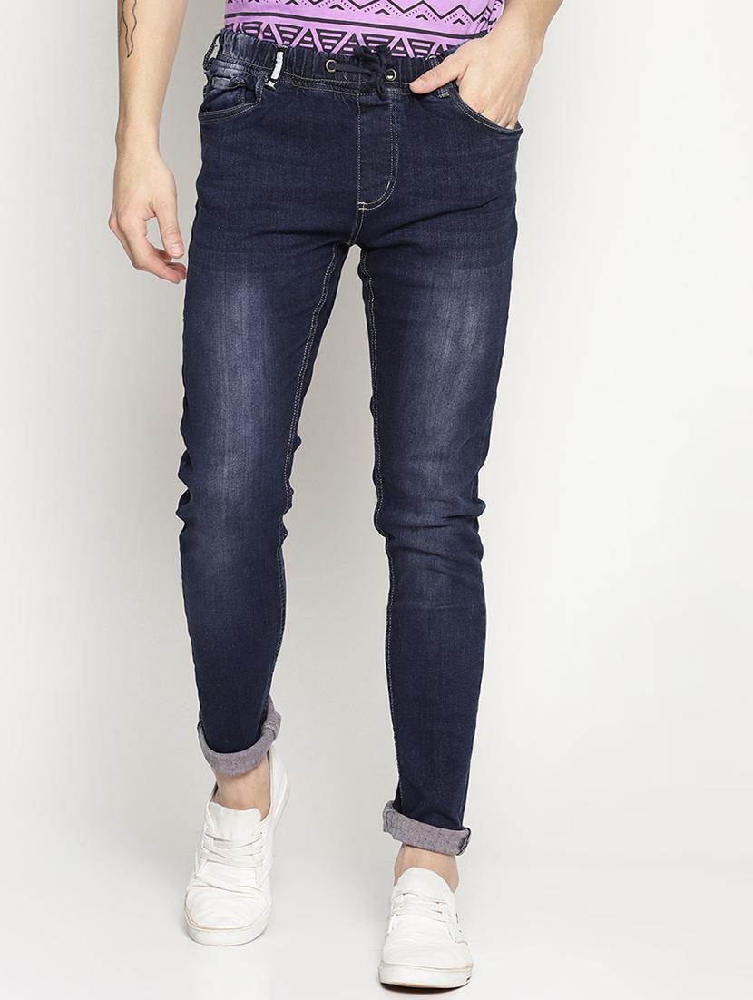 dark blue denim washed jeans - 15824722 - Zoom Image - 1